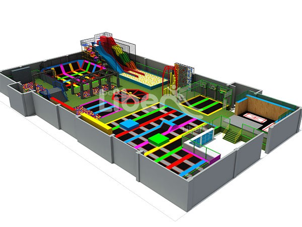 Turn-key Service China Trampoline Park Factory 